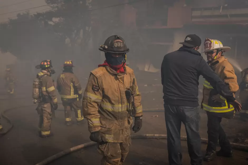 Incendio en Cumbres del Rub