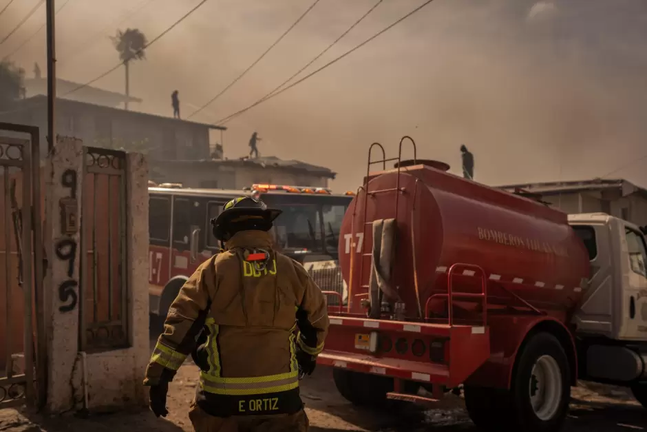 Incendio en Cumbres del Rub