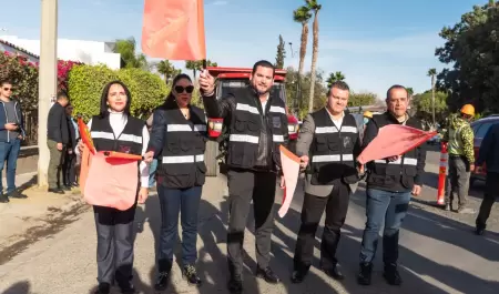 Arranque a trabajos de mantenimiento de vialidades en Lomas de Agua Caliente