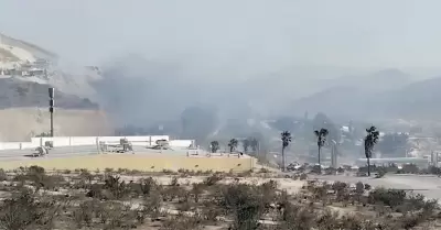 Incendio en Villas del lamo