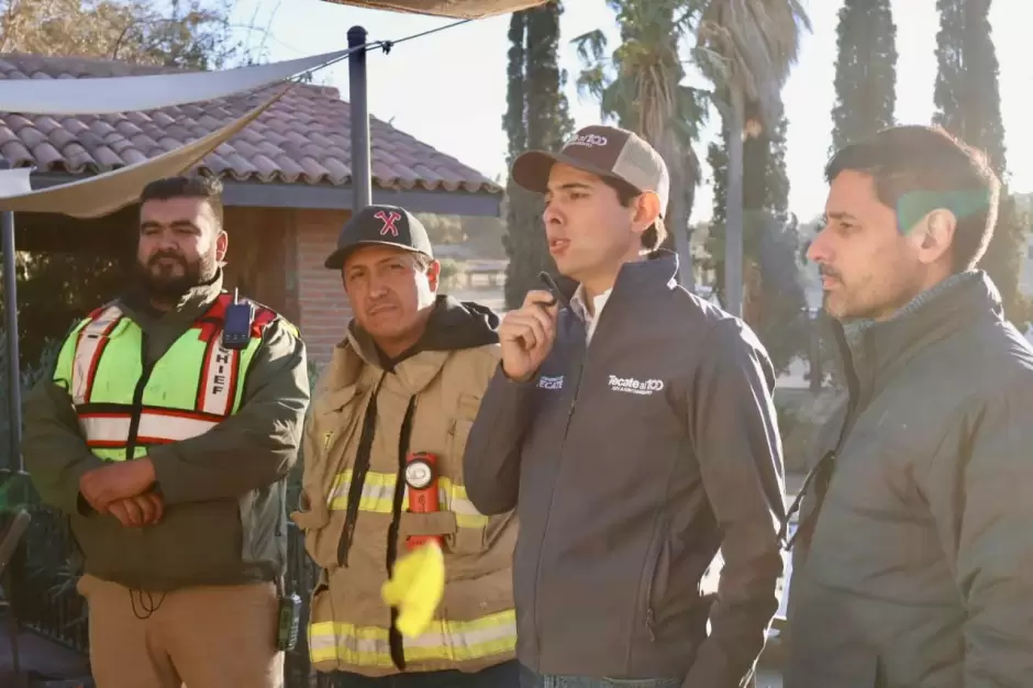 Incendio en Tanama, Tecate