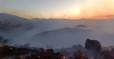 Incendio en Tanama, Tecate