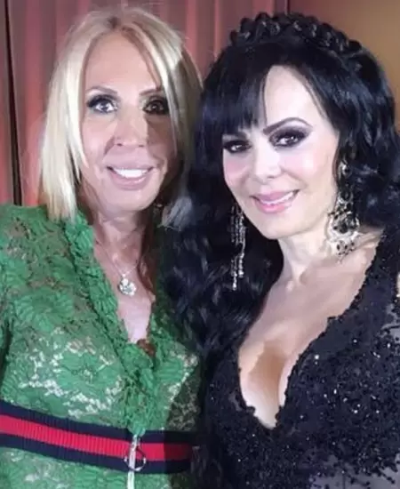 Laura Bozzo y Maribel Guardia