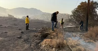 Incendio de Tanama, Tecate, controlado al 100%, con liquidacin al 60%