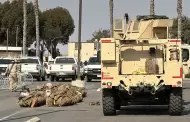 VIDEO: Armados, los 500 Infantes de Marina de Camp Pendleton desplegados en la frontera de California con Mxico