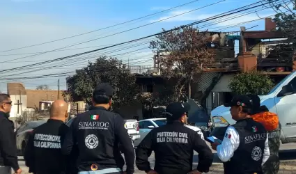 Coordinan esfuerzos protecci�n civil estatal y federal ante incendios en Baja Ca