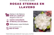 DIF Tecate invita a su Taller de Rosas Eternas en Llavero