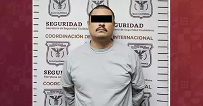 Fugitivo norteamericano capturado en Mexicali