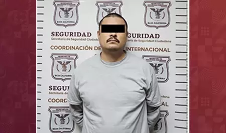 Fugitivo norteamericano capturado en Mexicali