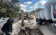 Realiza CESPT mantenimiento correctivo a redes de agua y drenaje