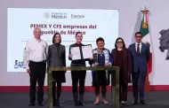 Sheinbaum firma leyes secundarias de reforma energtica; fortalece a Pemex y CFE