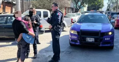 Escuadrn Violeta evita extorsin a mujer por su ex pareja