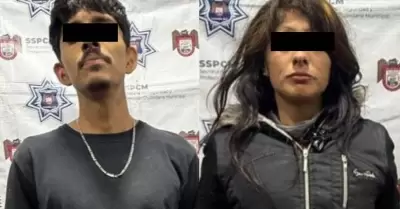 Pareja detenida