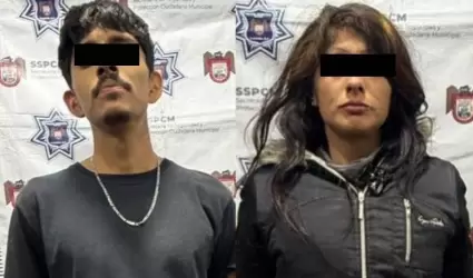 Pareja detenida