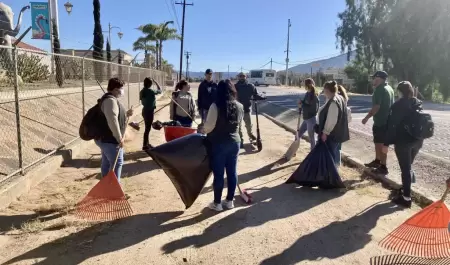 6ta jornada de limpieza en el Valle de Guadalupe