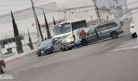 Motociclista atropellado en la Ruta Independencia provoca congestin vial