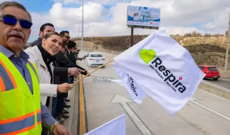 Marina del Pilar Avila Olmeda encabez la inauguracin del Nodo Morelos