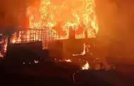 Camionetas cargadas con huachicol se incendian en Hidalgo