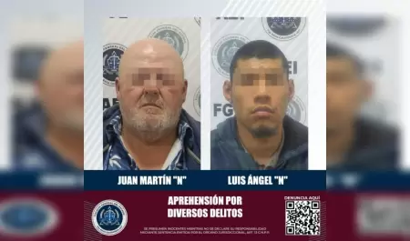 Dos hombres detenidos por diversos delitos