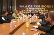 Presidenta Rocio Adame lidera esfuerzos para fortalecer la seguridad en coordinacin con gobiernos estatal y federal