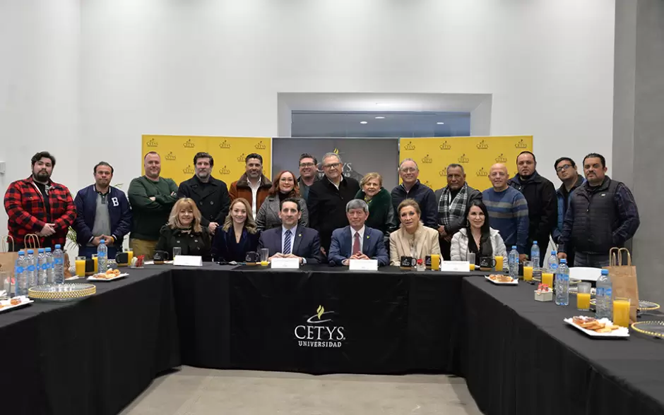 Rector de CETYS comparte avances de la institucin