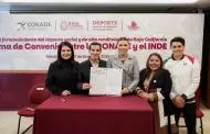 Firman convenio Conade y Gobierno de Marina del Pilar para impulsar el deporte bajacaliforniano