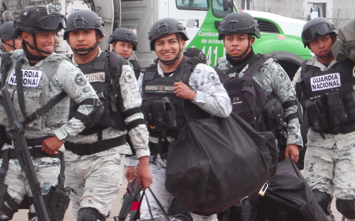 VIDEO: Más de 500 elementos de la Guardia Nacional llegan a Tijuana ...