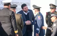 Presidente Municipal Ismael Burgueo asiste a toma de posesin del Comandante de la Base Area Militar No. 12