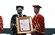 Dr. Fernando Len Garca, rector de CETYS Universidad, recibe Doctorado Honoris Causa de NIMS University en Jaipur, India