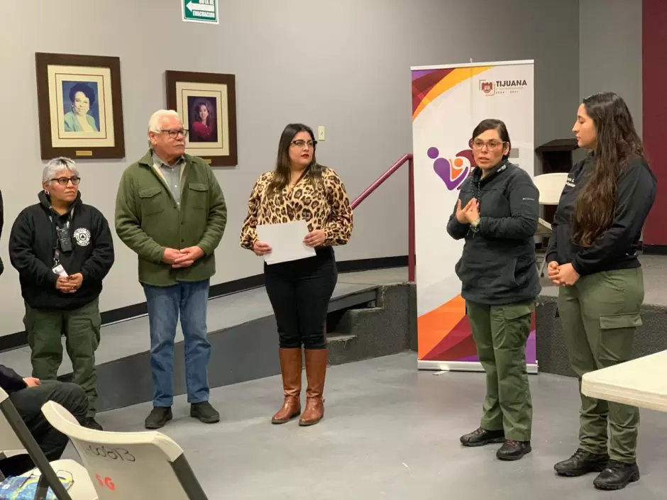 Capacitan a personal de DIF Tijuana para responder ante emergencias