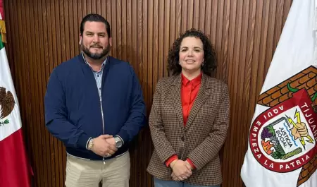 Alcalde de Tijuana, Ismael Burgueo / Mariana Lpez, nueva Directora de Comunica