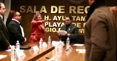 Presidenta Roco Adame toma protesta a nueva directora del DIF Rosarito