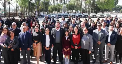 Refrenda presidente municipal Ismael Burgueo compromiso con los valores de la l