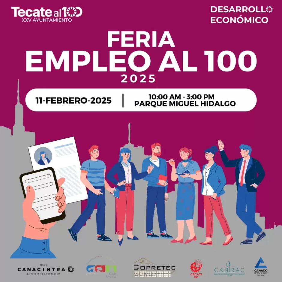 Feria del Empleo al 100