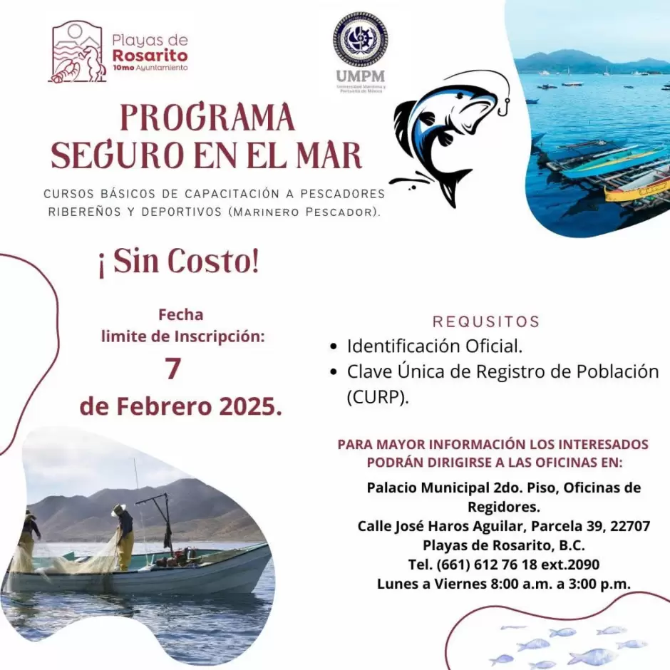 Curso "Seguro en el mar"