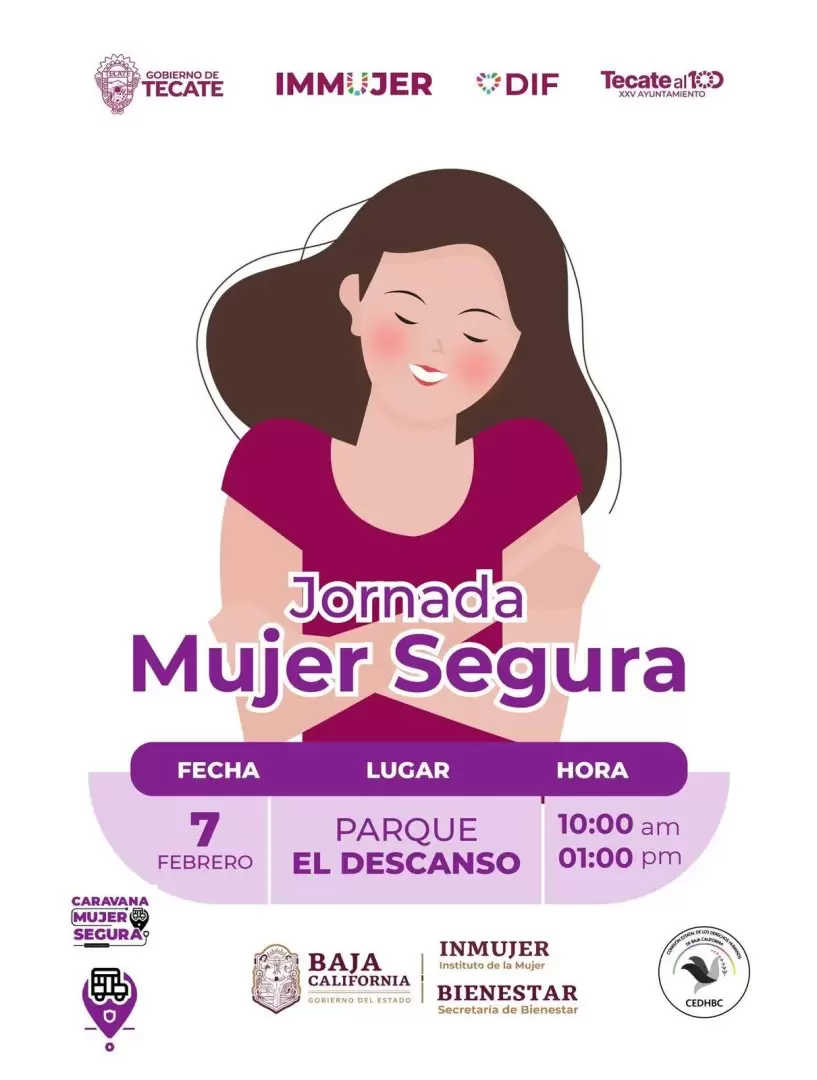 Primera jornada "Mujer Segura" en El Descanso