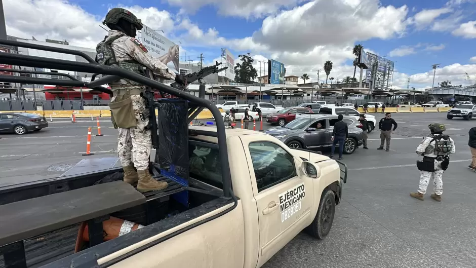 Operativos de seguridad en la frontera