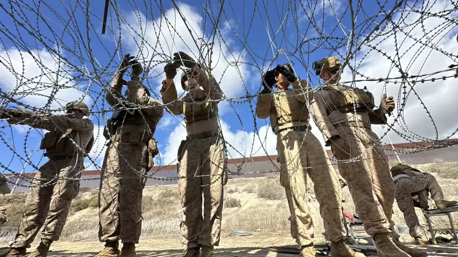 Operativos de seguridad en la frontera