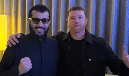 Turki Alalshick y "Canelo" lvarez