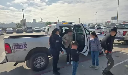 Rescata Escuadrn Violeta a cuatro menores de edad