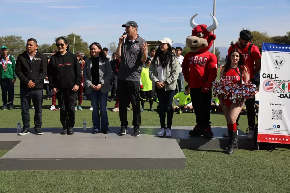 Consulado y Comit Binacional Unidos por la Niez lanzan iniciativa deportiva "Unidos por el Deporte CaliBaja"