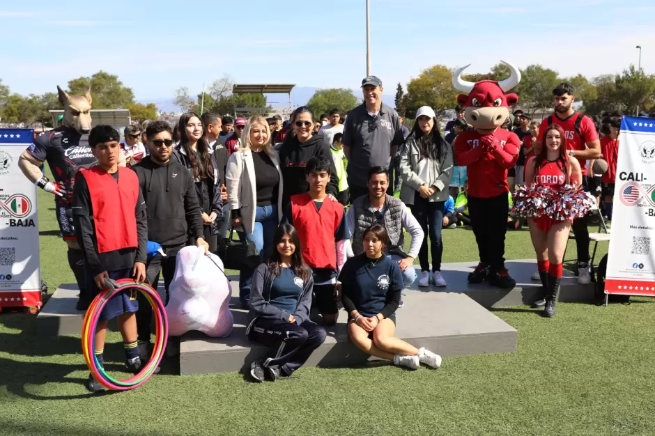 Consulado y Comit Binacional Unidos por la Niez lanzan iniciativa deportiva "Unidos por el Deporte CaliBaja"