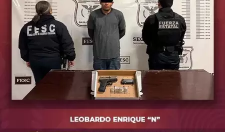 Fuerza Estatal detiene a hombre armado