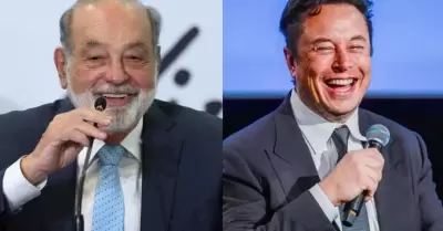 Elon Musk y Carlos Slim