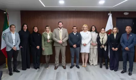 Toma protesta Ismael Burgueo a los titulares de las nuevas secretaras del XXV