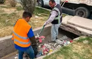 CESPM refuerza limpieza de pluviales para prevenir afectaciones ante las posible lluvias en Mexicali