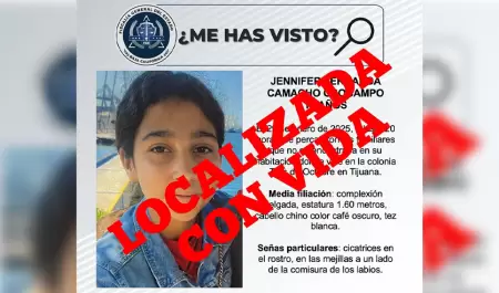 Menor reportada como desaparecida en Tijuana localizada en Puebla