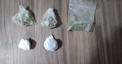 Detenidos en posesin de droga