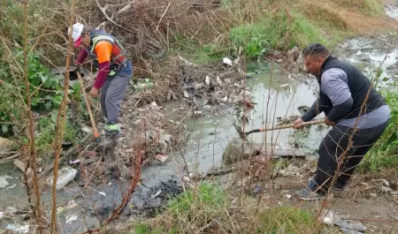 Contina Ayuntamiento campaa de concientizacin ambiental para evitar inundacio