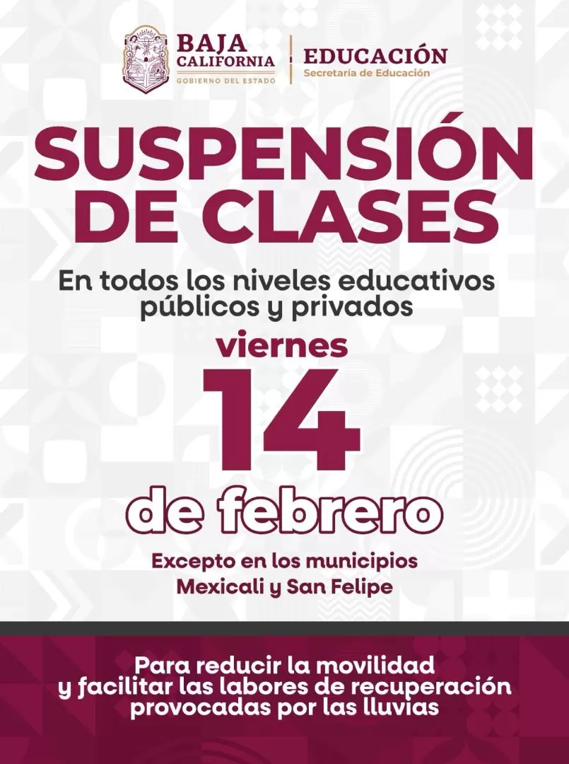 Suspensin de clases